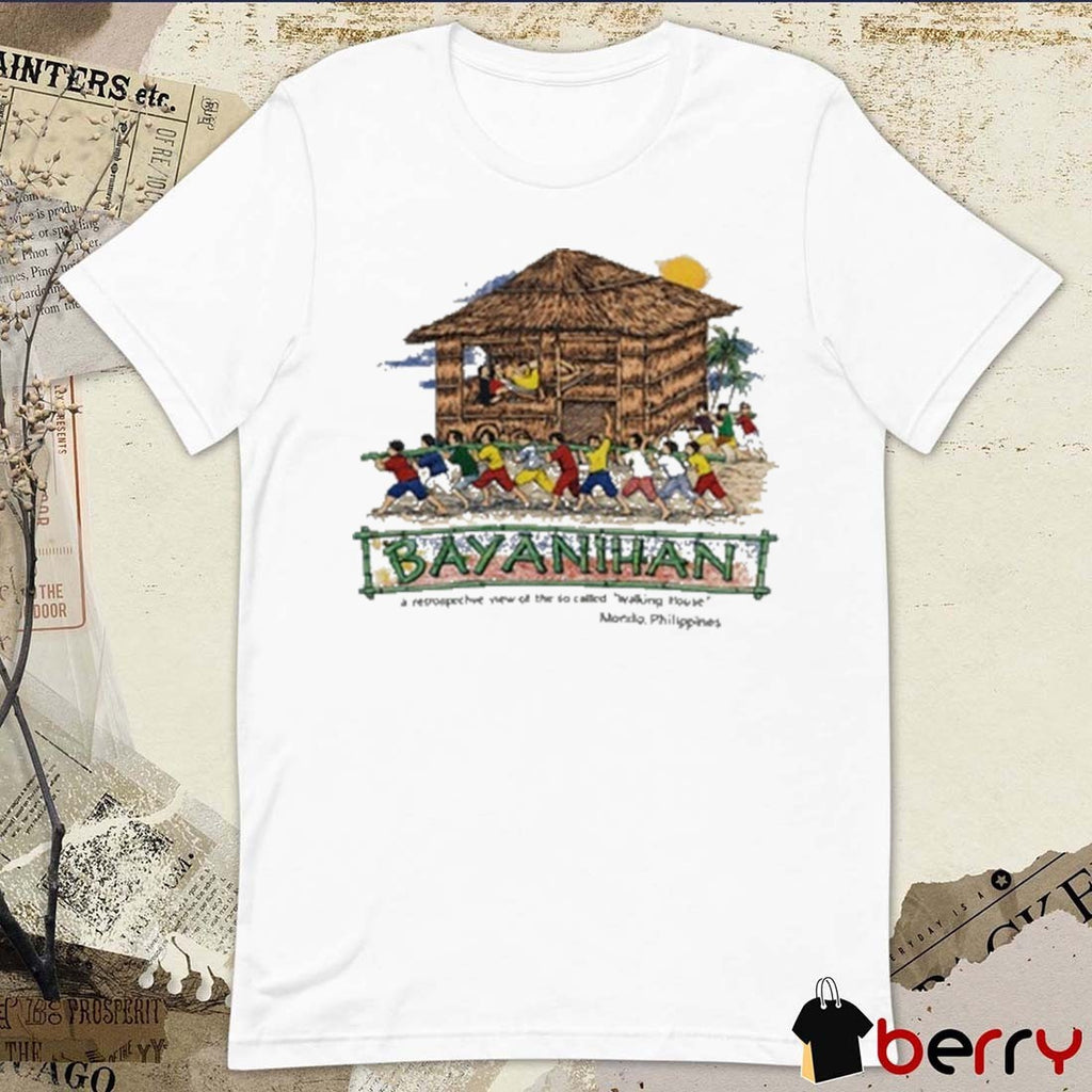 2026 Shaina West Bayanihan Carrying The Walking House Manila Philippines t-shirt