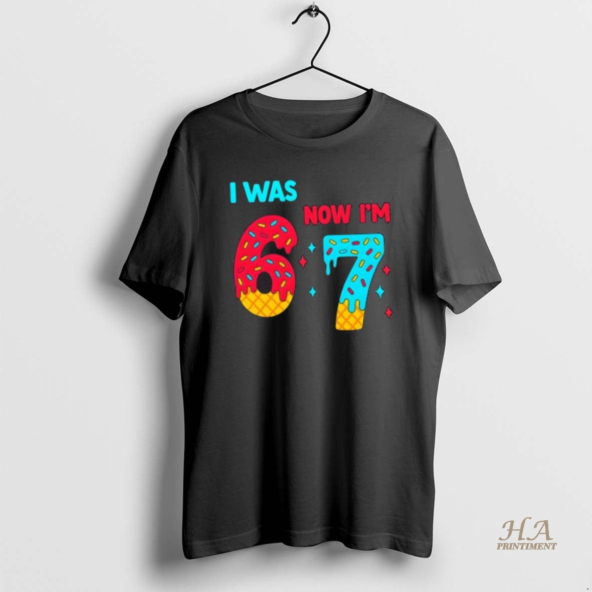 Official 7 Year Old Birthday Was 6 Now Im 7 67 Shirt Hoodie Sweatshirt | PurePodTees.com