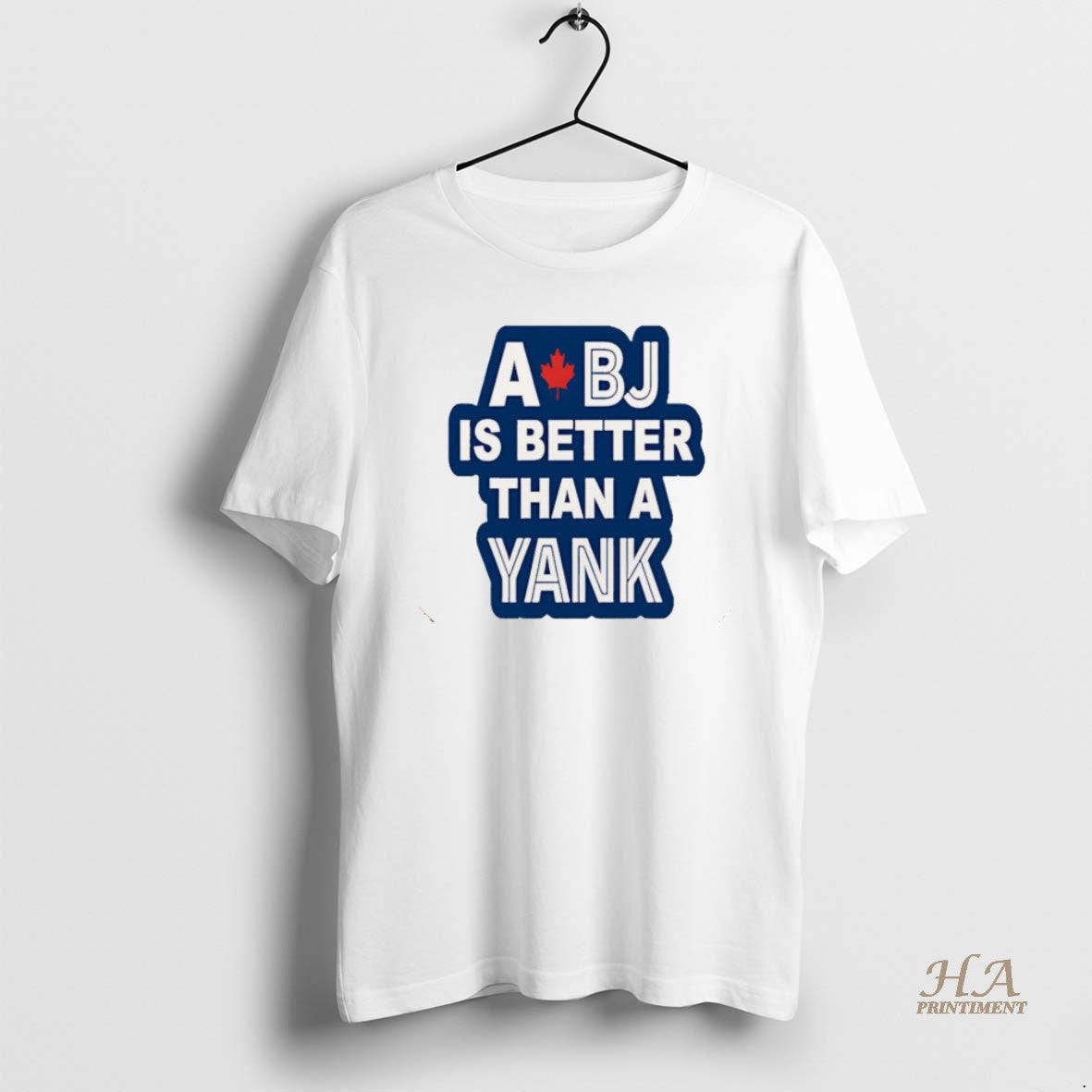 Official A Bj Is Better Than A Yank Toronto Blue Jays Christmas Shirt Hoodie Sweatshirt | PurePodTees.com