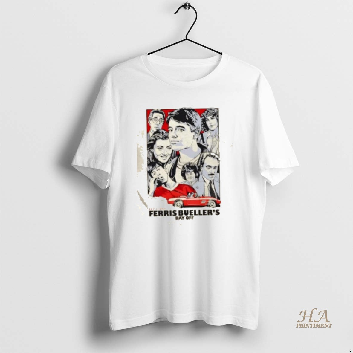 Official A John Hughes Film Ferris Buellers Day Off Shirt Hoodie Sweatshirt | PurePodTees.com