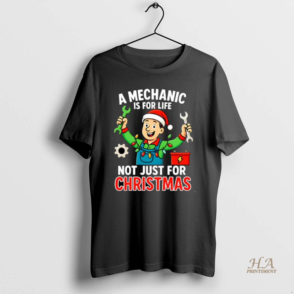 Official A Mechanic Is For Life Not Just For Christmas Christmas Shirt Hoodie Sweatshirt | PurePodTees.com
