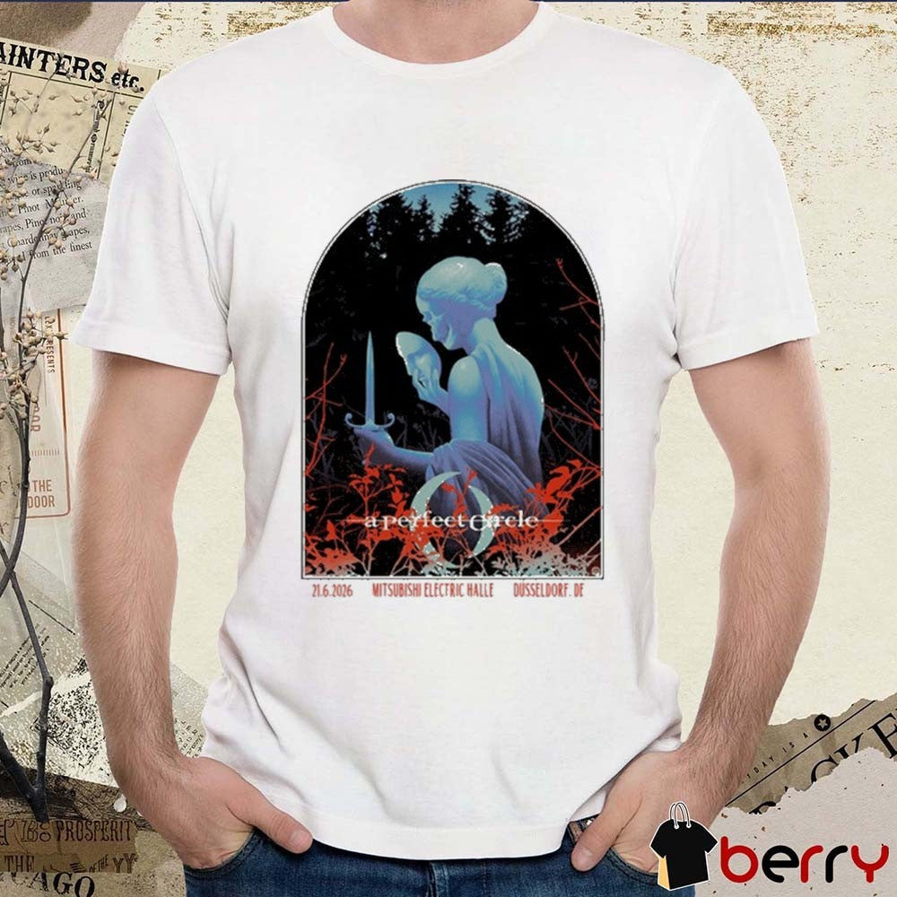 A Perfect Circle June 21 2026 Mitsubishi Electric Halle Düsseldorf, Germany t-shirt