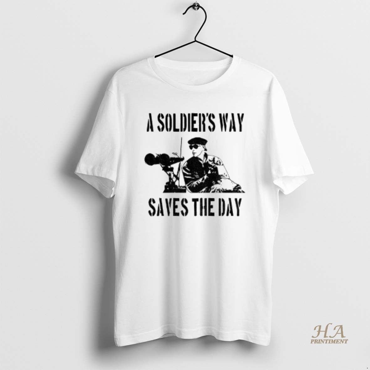 Official A Soldiers Way Saves The Day Shirt Hoodie Sweatshirt | PurePodTees.com