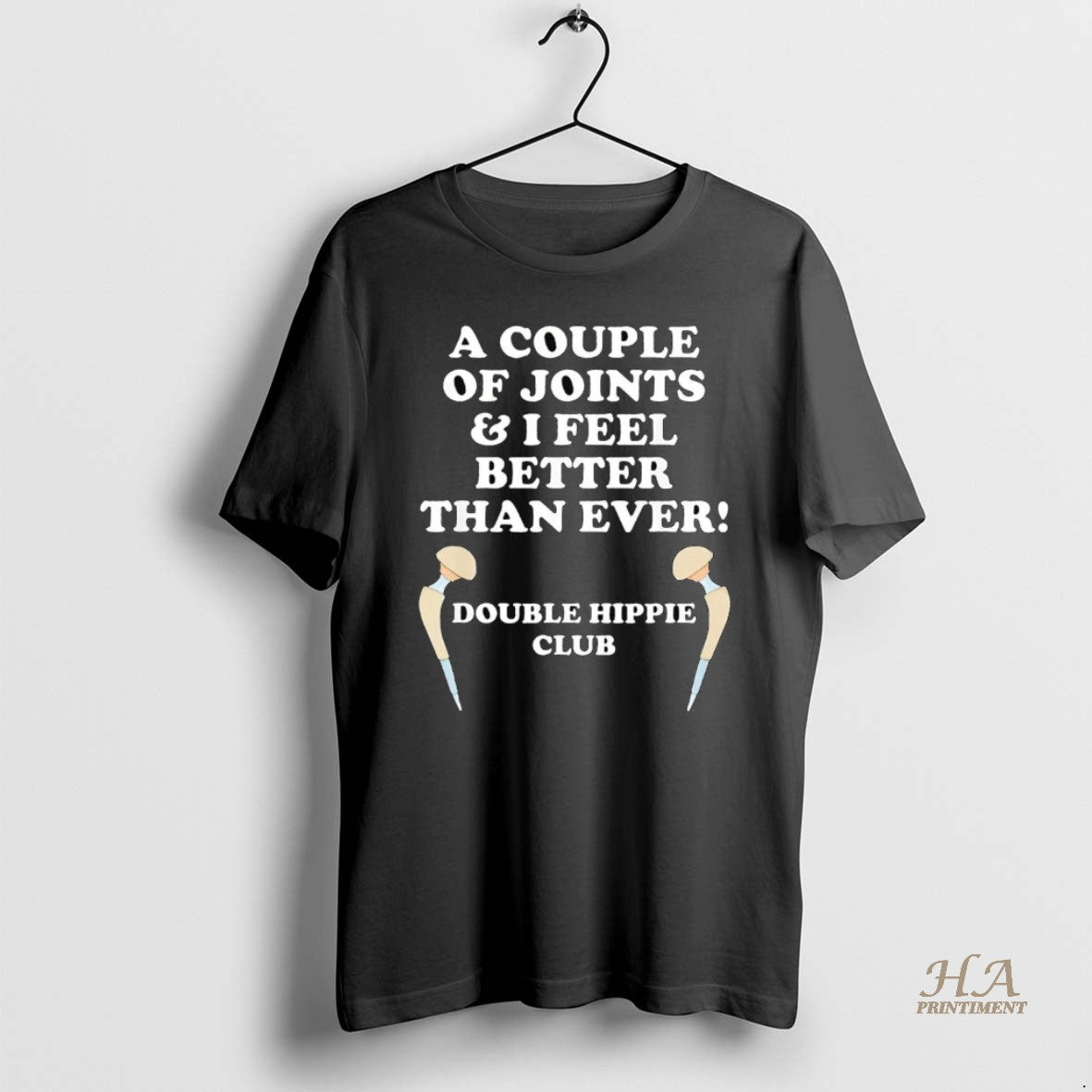 Official A Couple Of Joints And I Feel Better Than Ever Double Hippie Club Shirt Hoodie Sweatshirt | PurePodTees.com