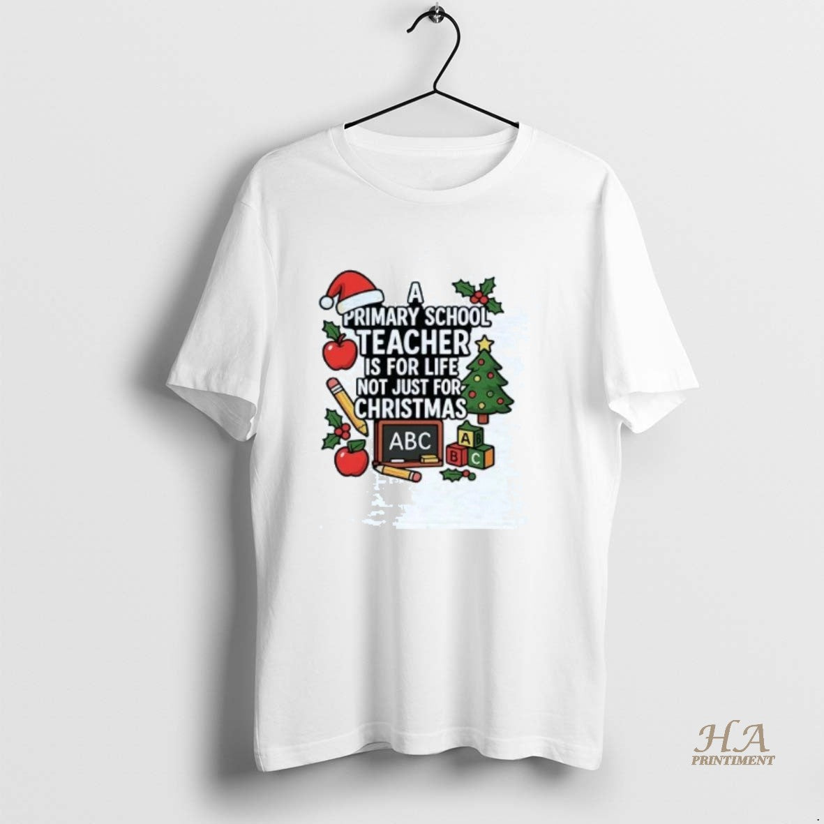 Official A Primary School Teacher Is For Life Not Just For Christmas Shirt Hoodie Sweatshirt | PurePodTees.com