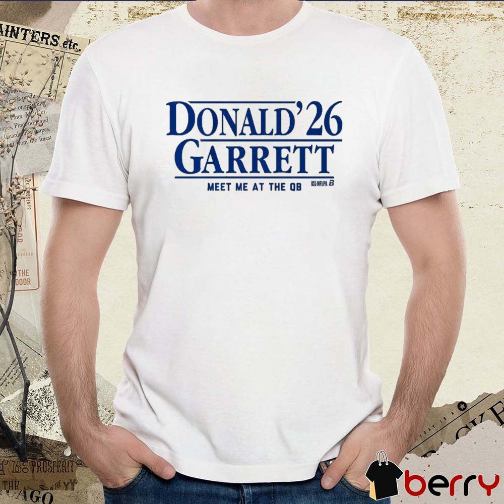 Aaron Donald and Myles Garrett 2026 Meet Me At The QB t-shirt
