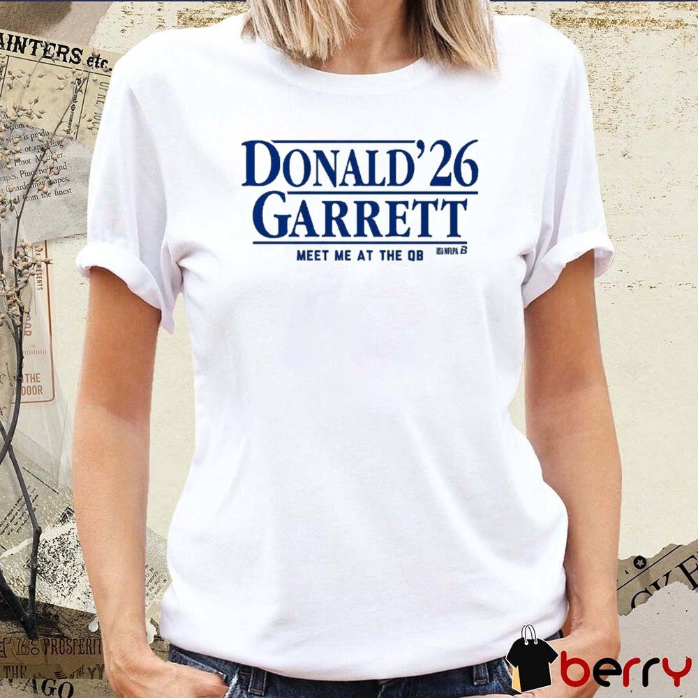 Aaron Donald and Myles Garrett 2026 Meet Me At The QB t-shirt