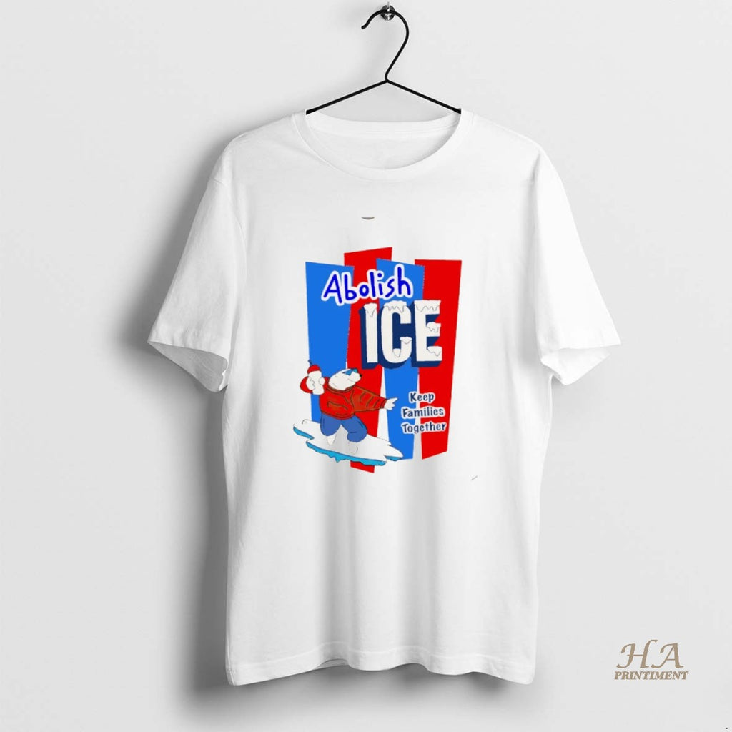 Official Abolish Ice Keep Families Together Christmas Shirt Hoodie Sweatshirt | PurePodTees.com