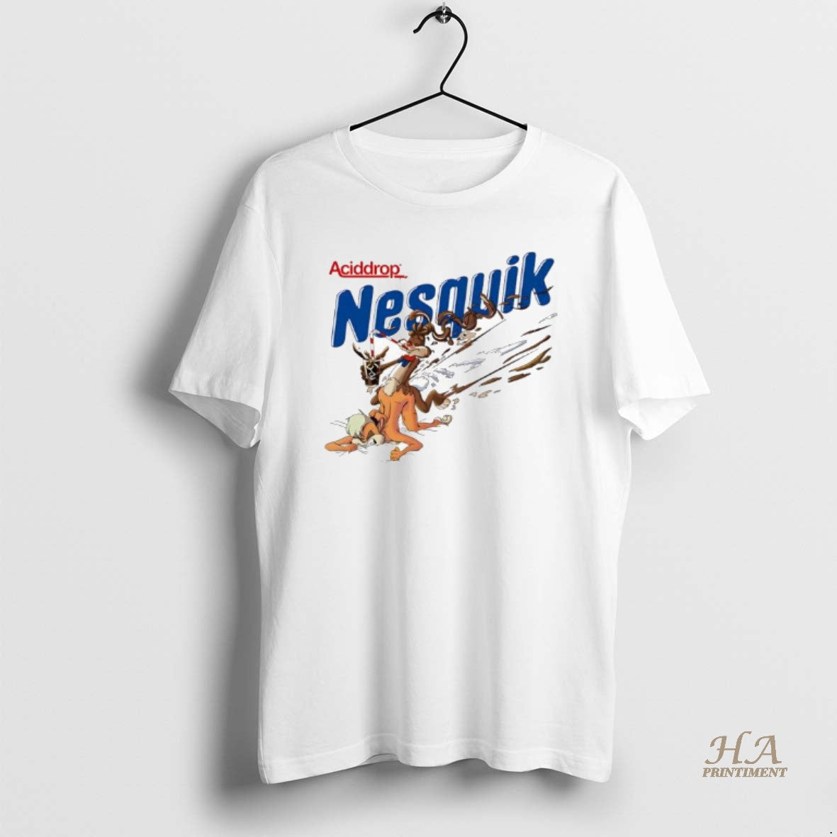 Official Aciddrop Nesquik Bunny Shirt Hoodie Sweatshirt | PurePodTees.com
