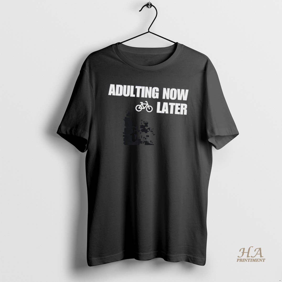 Official Adulting Now Biking Later Shirt Hoodie Sweatshirt | PurePodTees.com