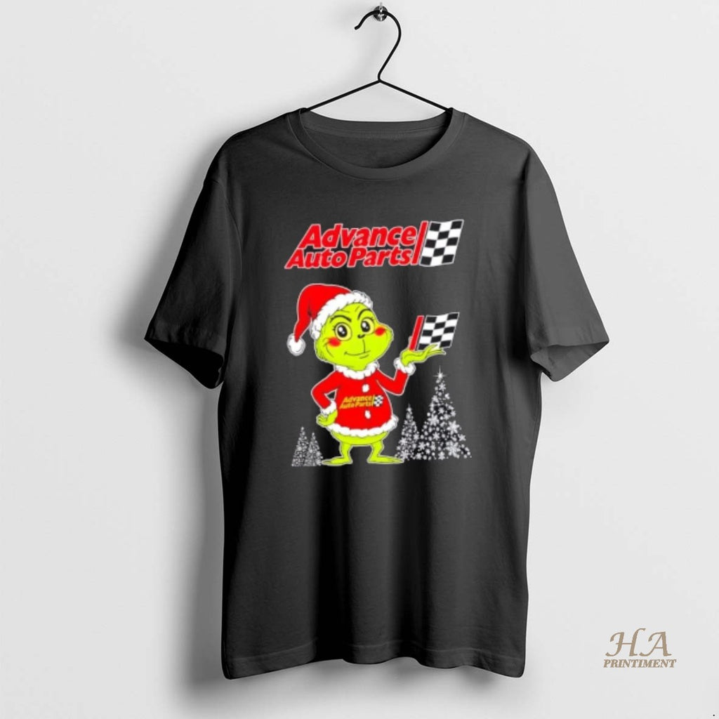 Official Advance Auto Parts And Grinchmas Merry Christmas Shirt Hoodie Sweatshirt | PurePodTees.com