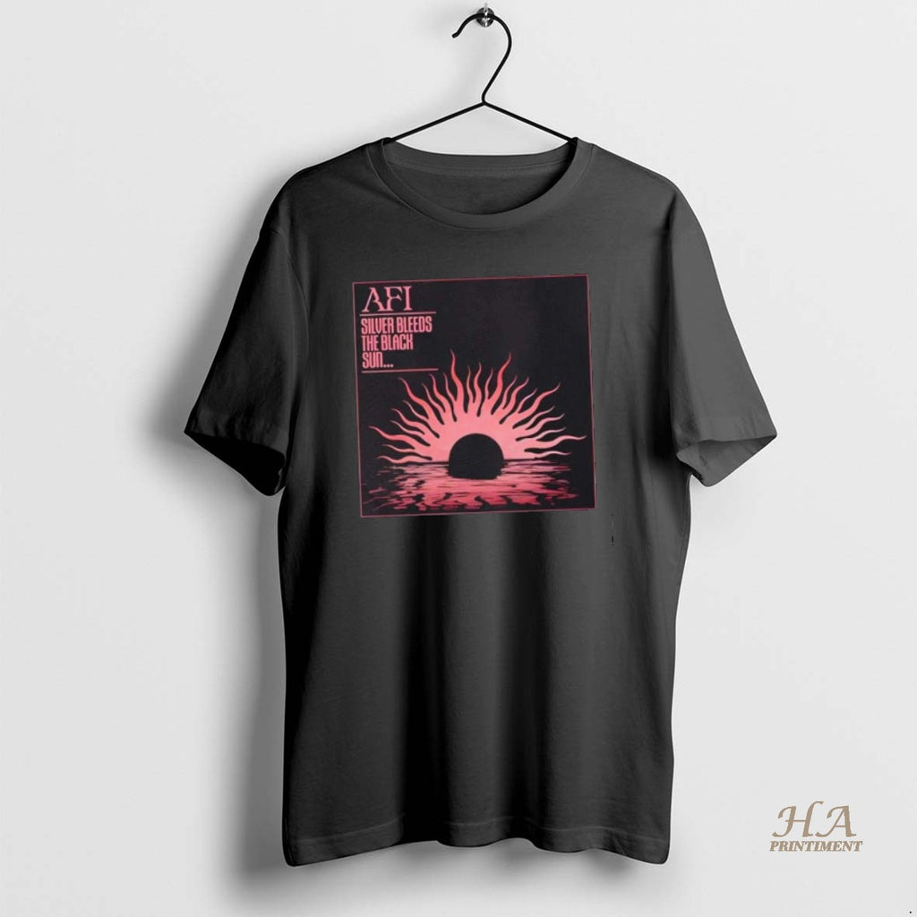 Official Afi Silver Bleeds The Black Sun Shirt Hoodie Sweatshirt | PurePodTees.com