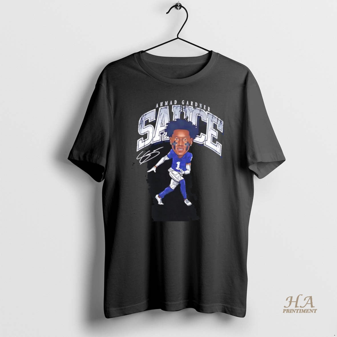 Official Ahmad Sauce Gardner Caricature Indianapolis Colts Shirt Hoodie Sweatshirt | PurePodTees.com
