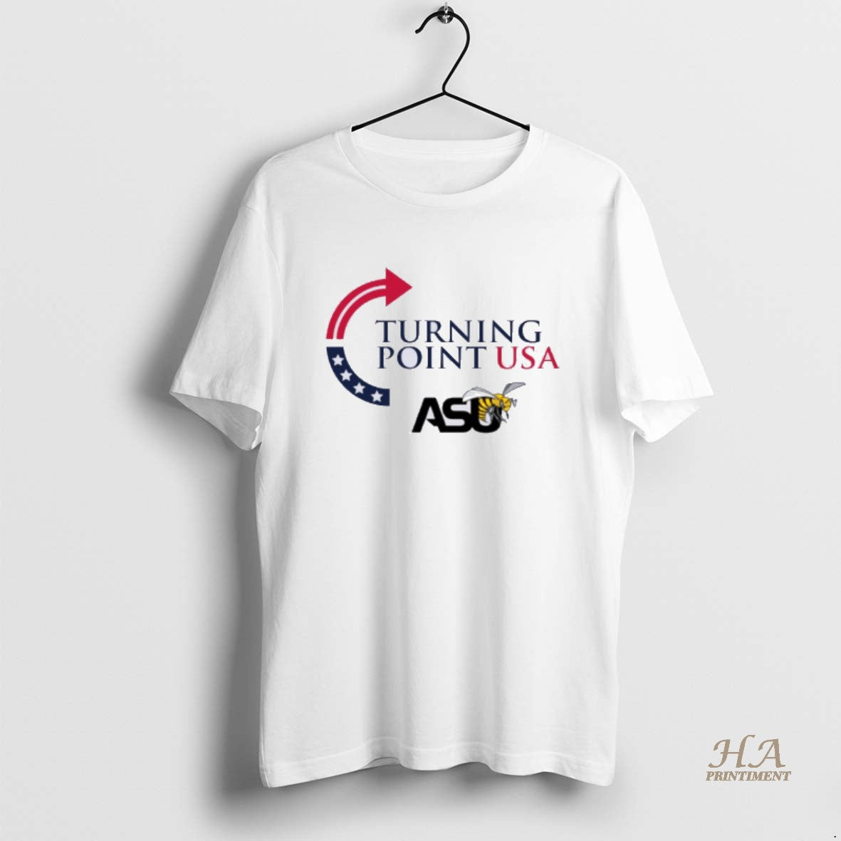 Official Alabama State Hornets Turning Point Usa Shirt Hoodie Sweatshirt | PurePodTees.com