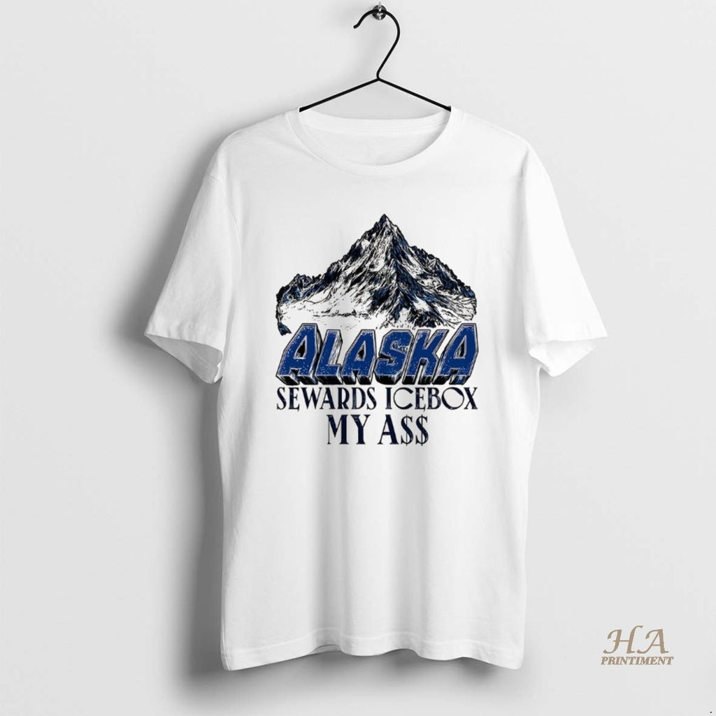 Official Alaska Mountains Sewards Icebox My Ass Shirt Hoodie Sweatshirt | PurePodTees.com