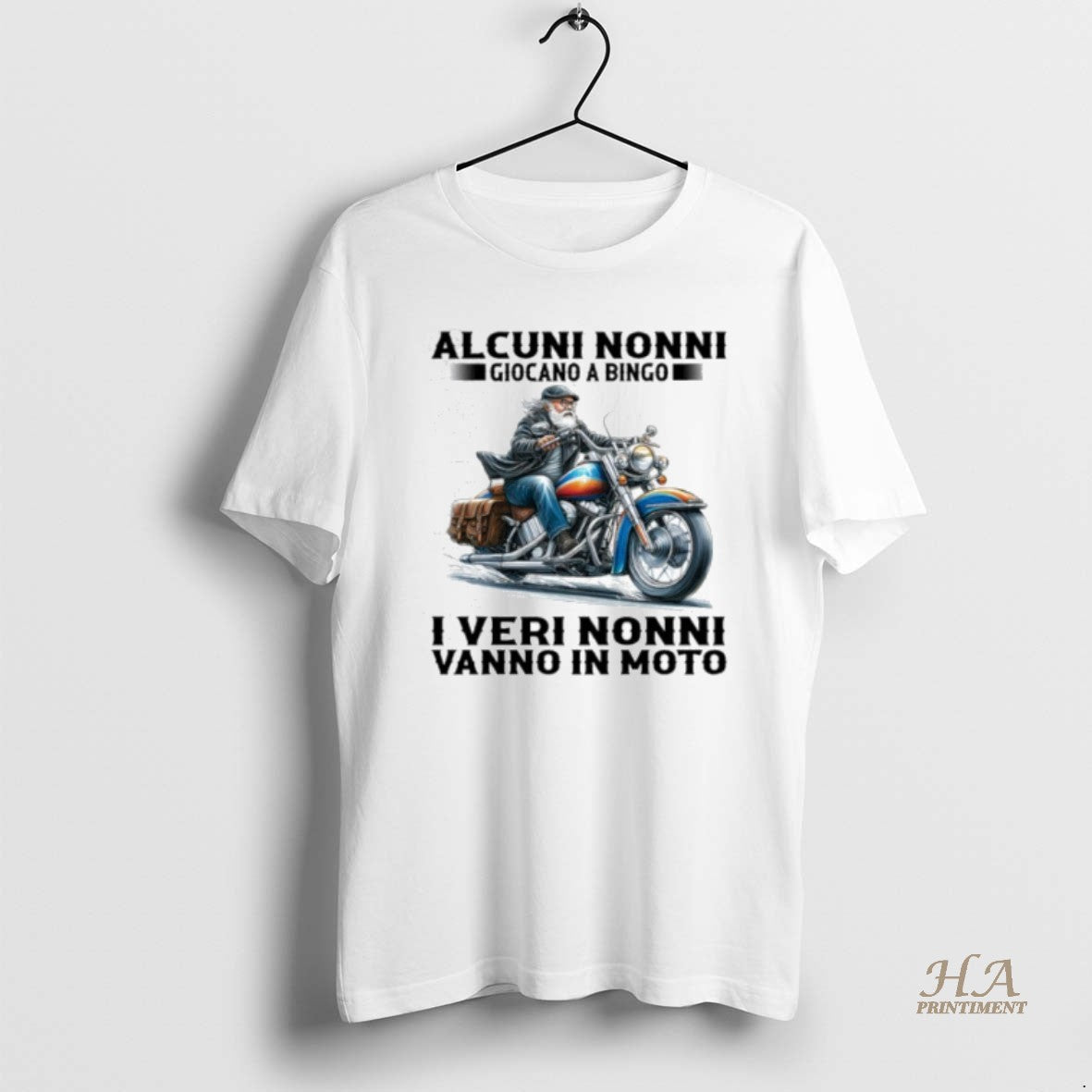 Official Alcuni Nonni Giocano A Bingo I Veri Nonni Vanno In Moto Shirt Hoodie Sweatshirt | PurePodTees.com
