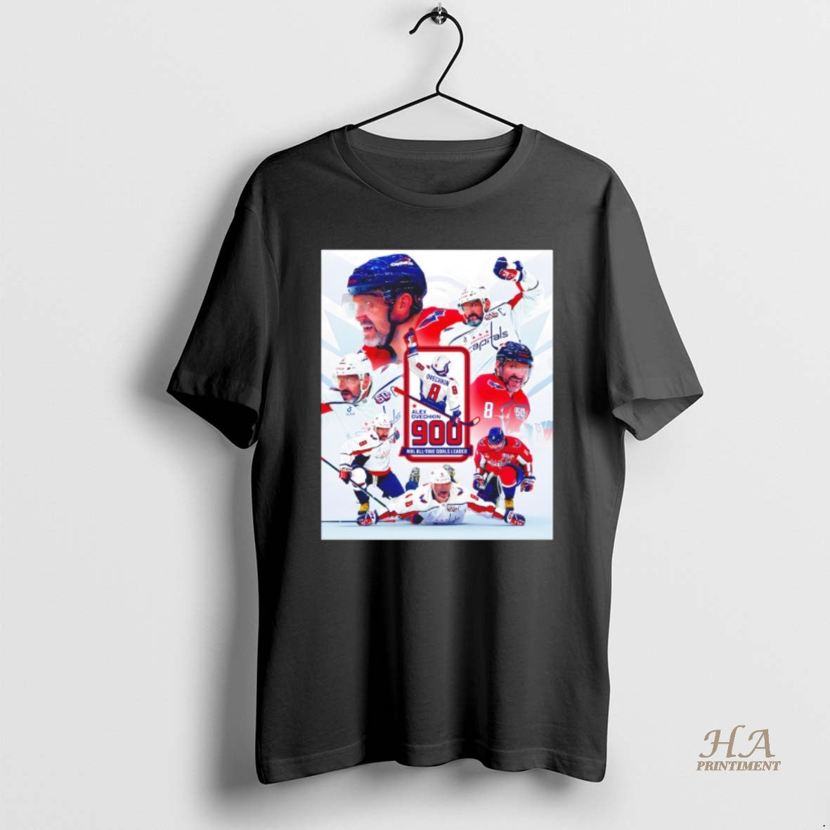Official Alex Ovechkin 900 Goals Nhl All Time Goals Leader Shirt Hoodie Sweatshirt | PurePodTees.com