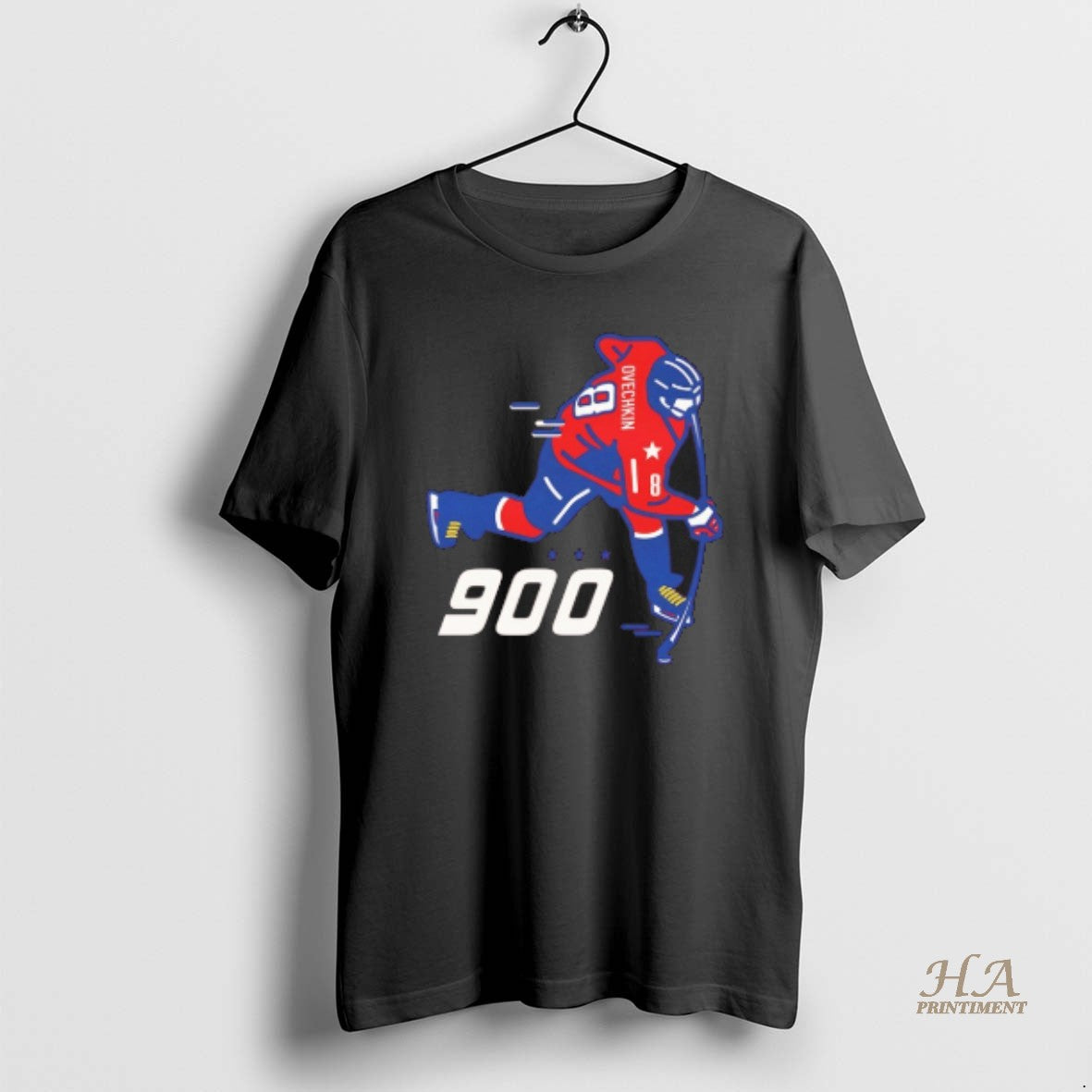 Official Alexander Ovechkin Scores The 900th Goal Of His Career Shirt Hoodie Sweatshirt | PurePodTees.com