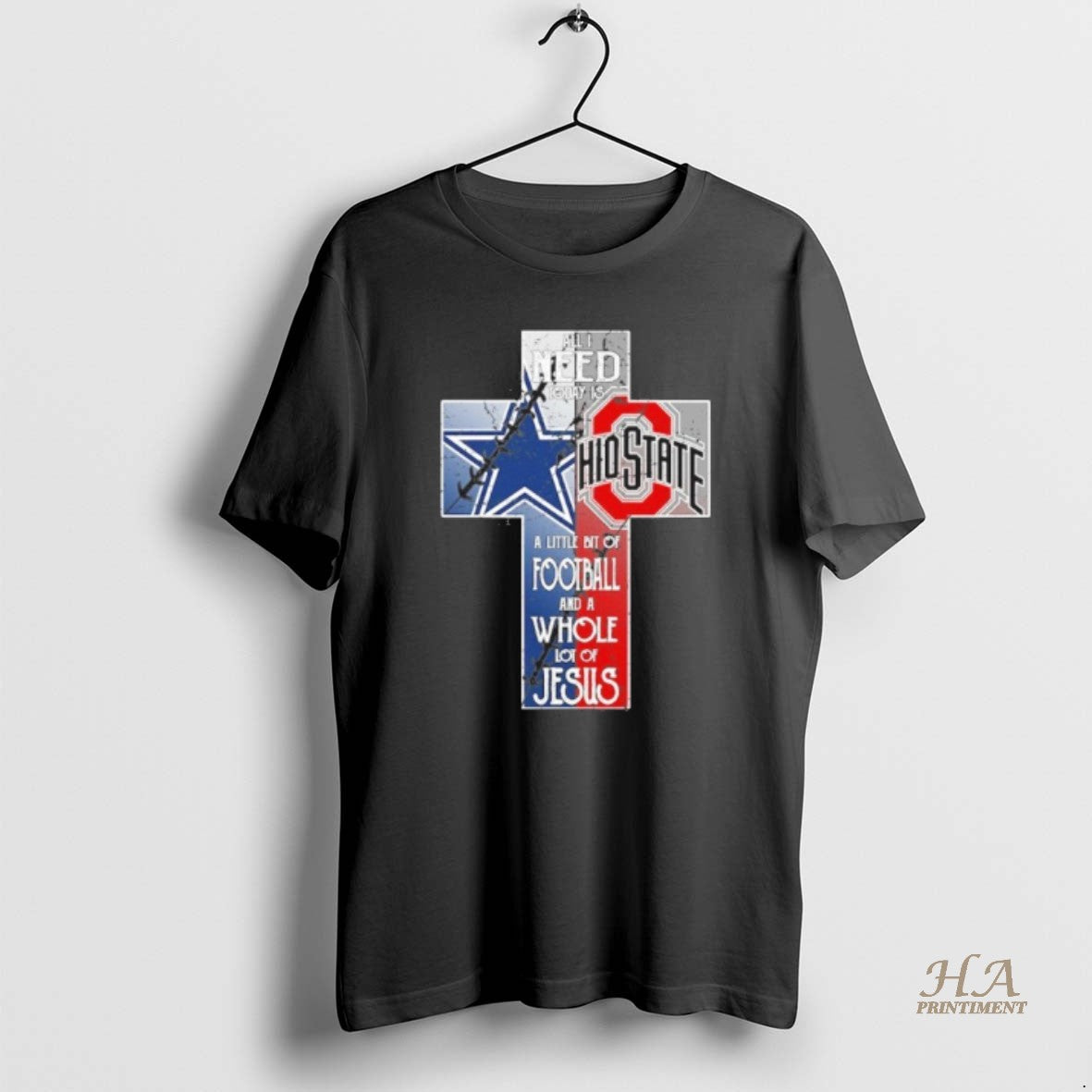Official All I Need Today Is A Little Bit Of Cowboys And Buckeyes And Shirt Hoodie Sweatshirt | PurePodTees.com