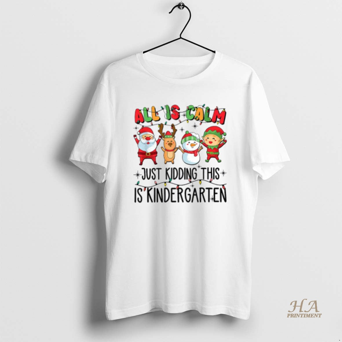 Official All Is Calm Just Kidding This Is Kindergarten Shirt Hoodie Sweatshirt | PurePodTees.com
