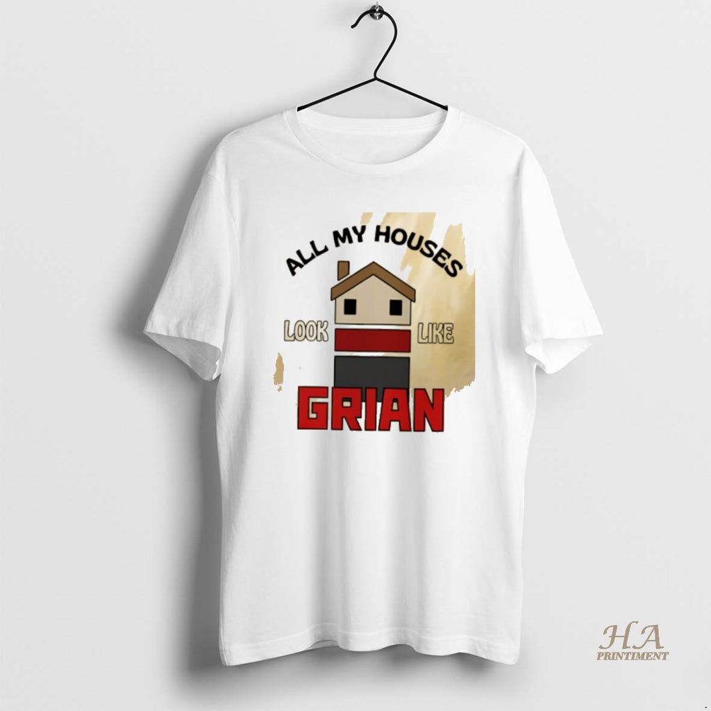 Official All My Houses Look Like Grian Shirt Hoodie Sweatshirt | PurePodTees.com