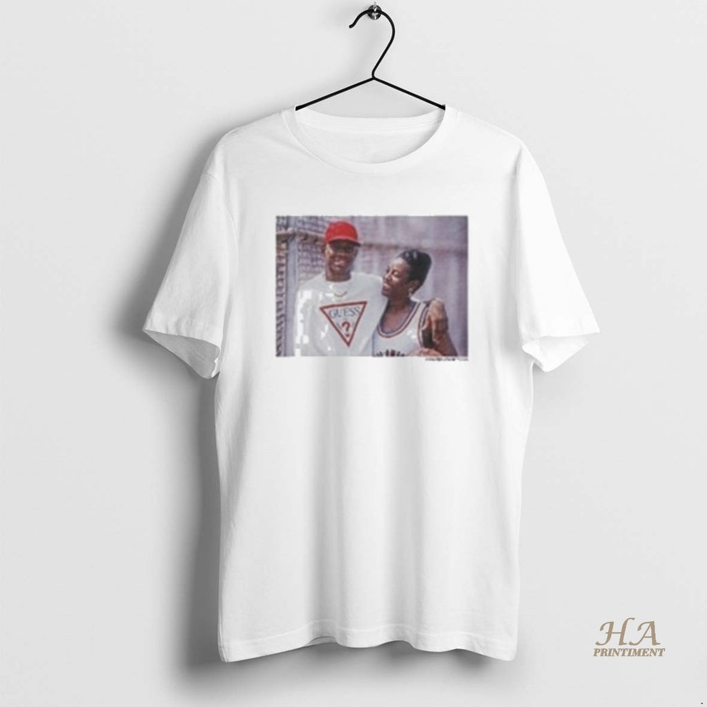 Official Allen Iverson X Guess Jean Shirt Hoodie Sweatshirt | PurePodTees.com