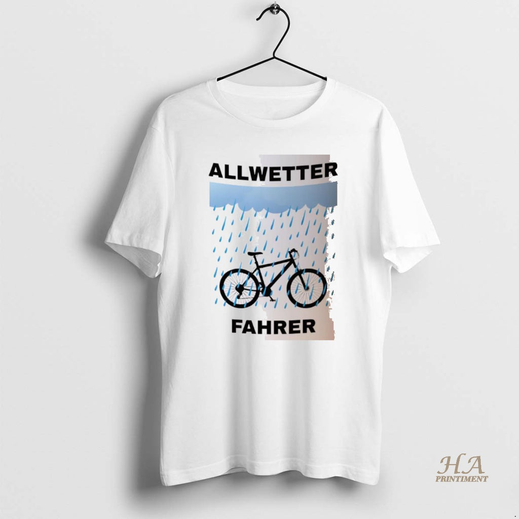 Official Allwetter Fahrer Bicycle Under Rain Shirt Hoodie Sweatshirt | PurePodTees.com