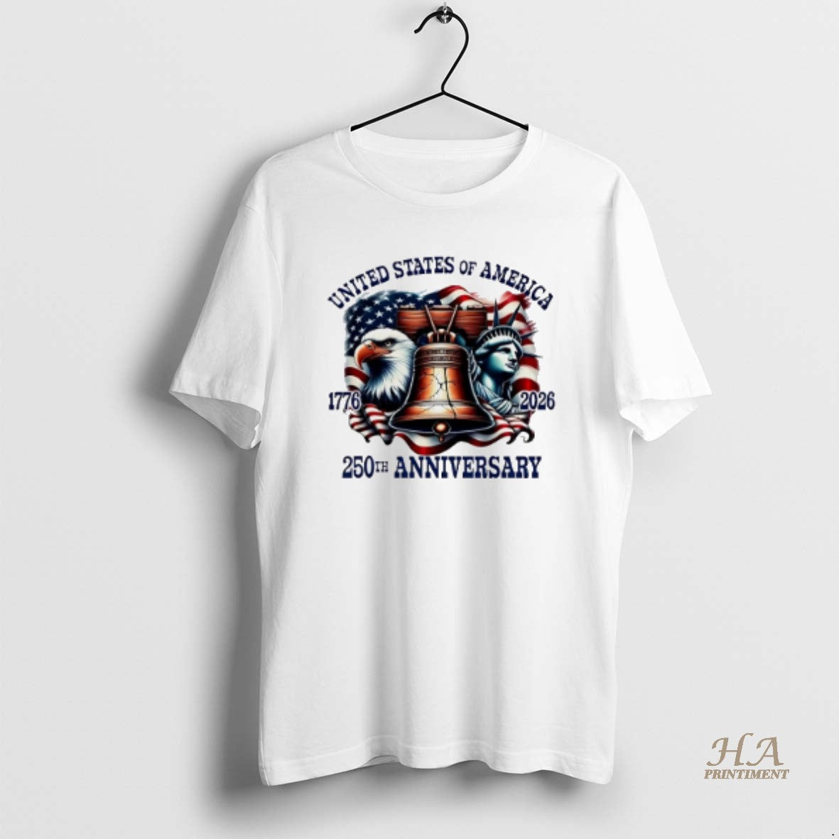 Official America 250th Anniversary Liberty Freedom 1776 2026 Shirt Hoodie Sweatshirt | PurePodTees.com