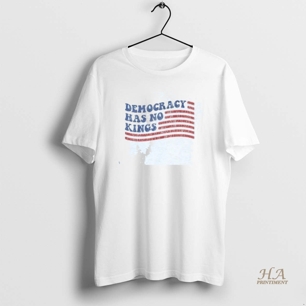Official America Democracy Has No Kings Shirt Hoodie Sweatshirt | PurePodTees.com