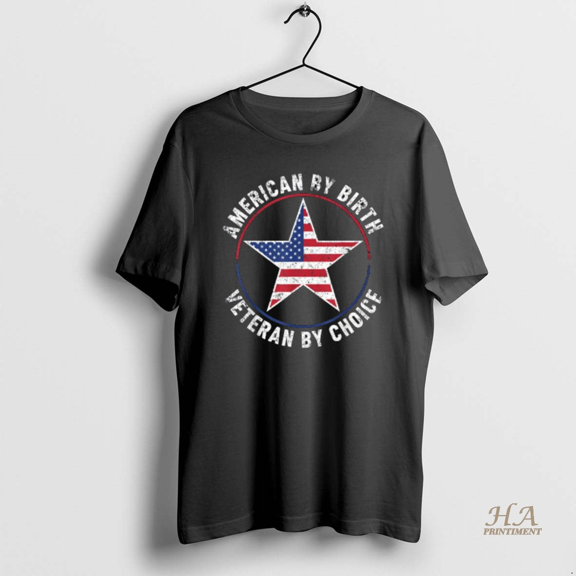 Official American By Birth Veteran By Choice Us Flag Veterans Day 1 Shirt Hoodie Sweatshirt | PurePodTees.com