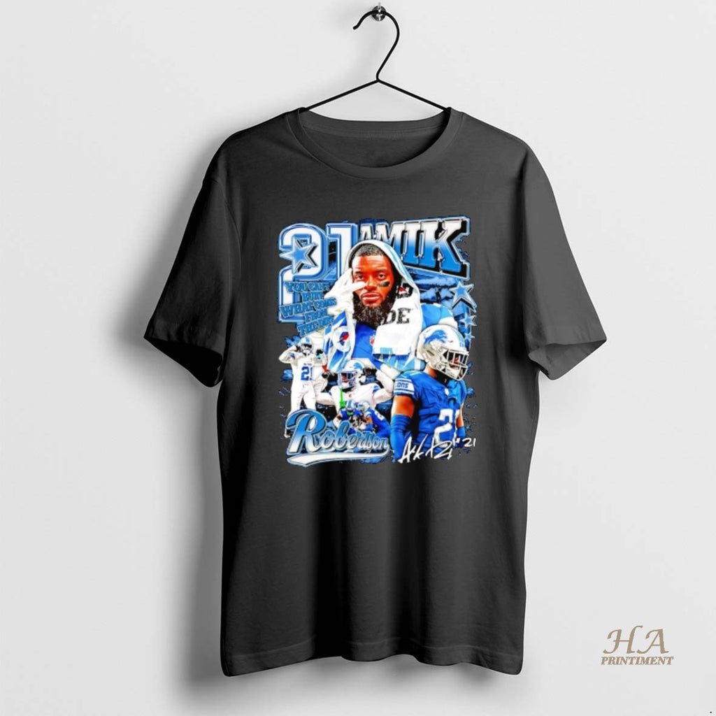 Official Amik Robertson You Cant Bury What Comes From The Dirt Detroit Lions Shirt Hoodie Sweatshirt | PurePodTees.com
