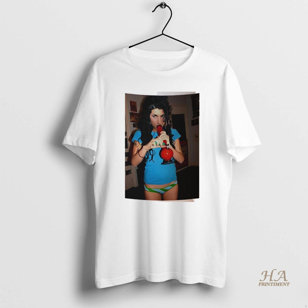 Official Amy Winehouse Smoking Bong Meme Shirt Hoodie Sweatshirt | PurePodTees.com