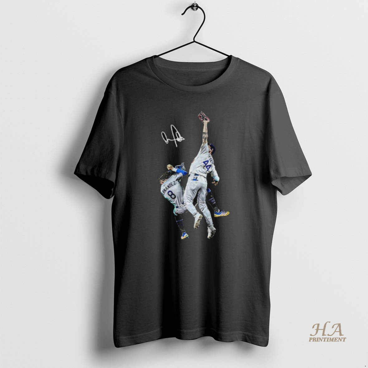 Official Andy Pages The Catch World Series Signature Baseball Iconic Moment Shirt Hoodie Sweatshirt | PurePodTees.com