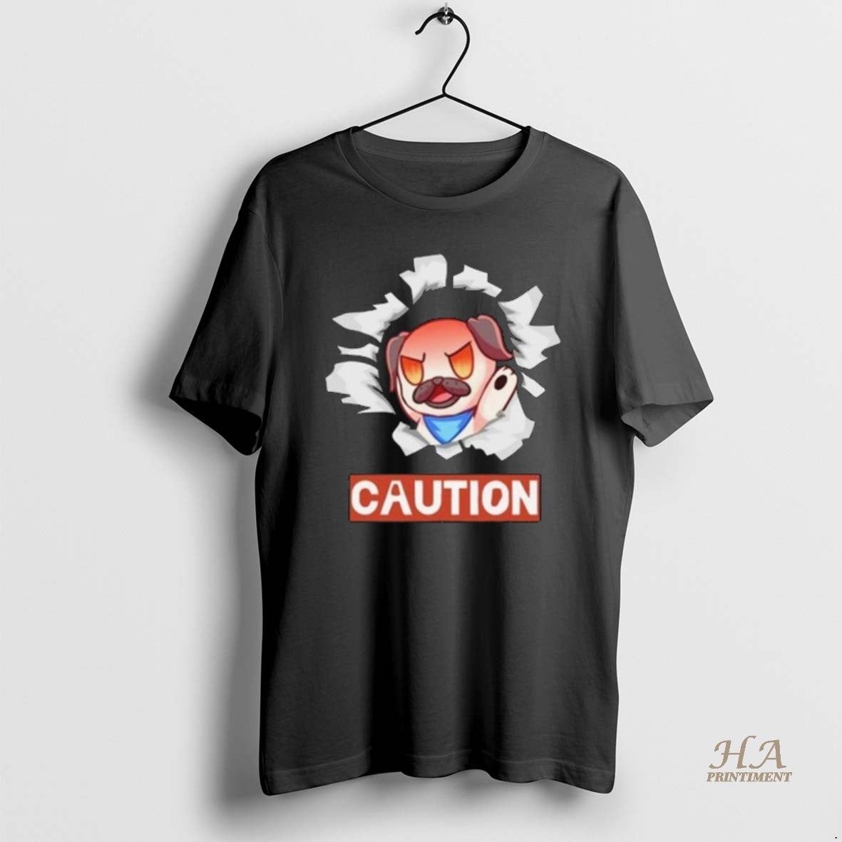 Official Andy Rage Caution Long Sleve Shirt Hoodie Sweatshirt | PurePodTees.com