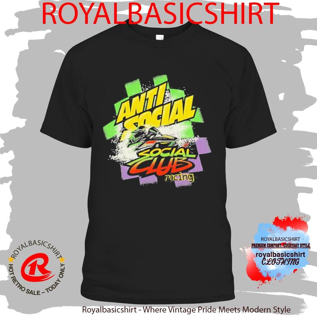 Anti Social Social Club Artic Snowmobile Shirt