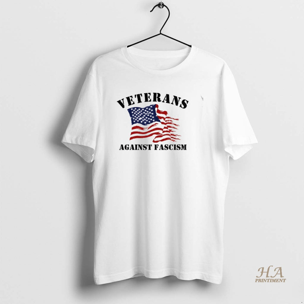 Official Anti Trump Veteran Day Veterans Against Fascism Shirt Hoodie Sweatshirt | PurePodTees.com