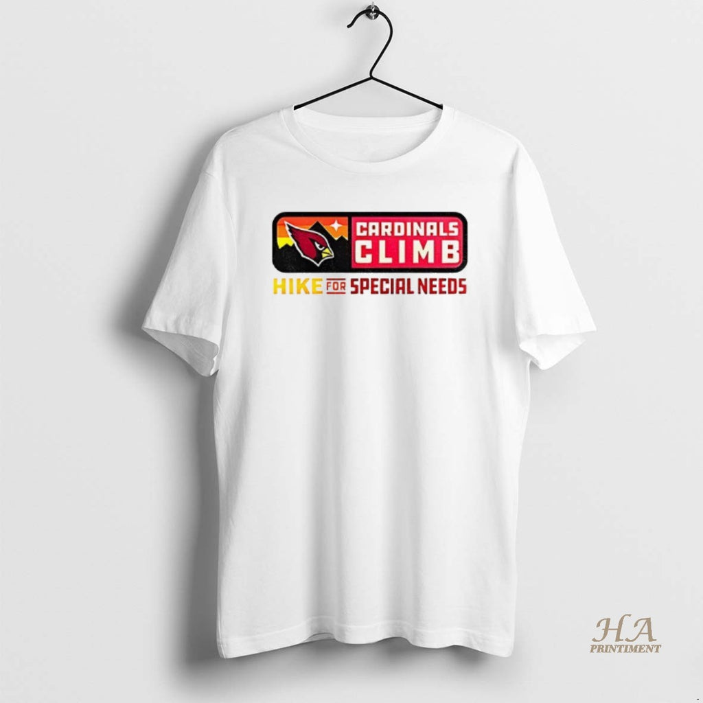 Official Arizona Cardinals Cardinals Climb Hike For Special Needs Logo Shirt Hoodie Sweatshirt | PurePodTees.com