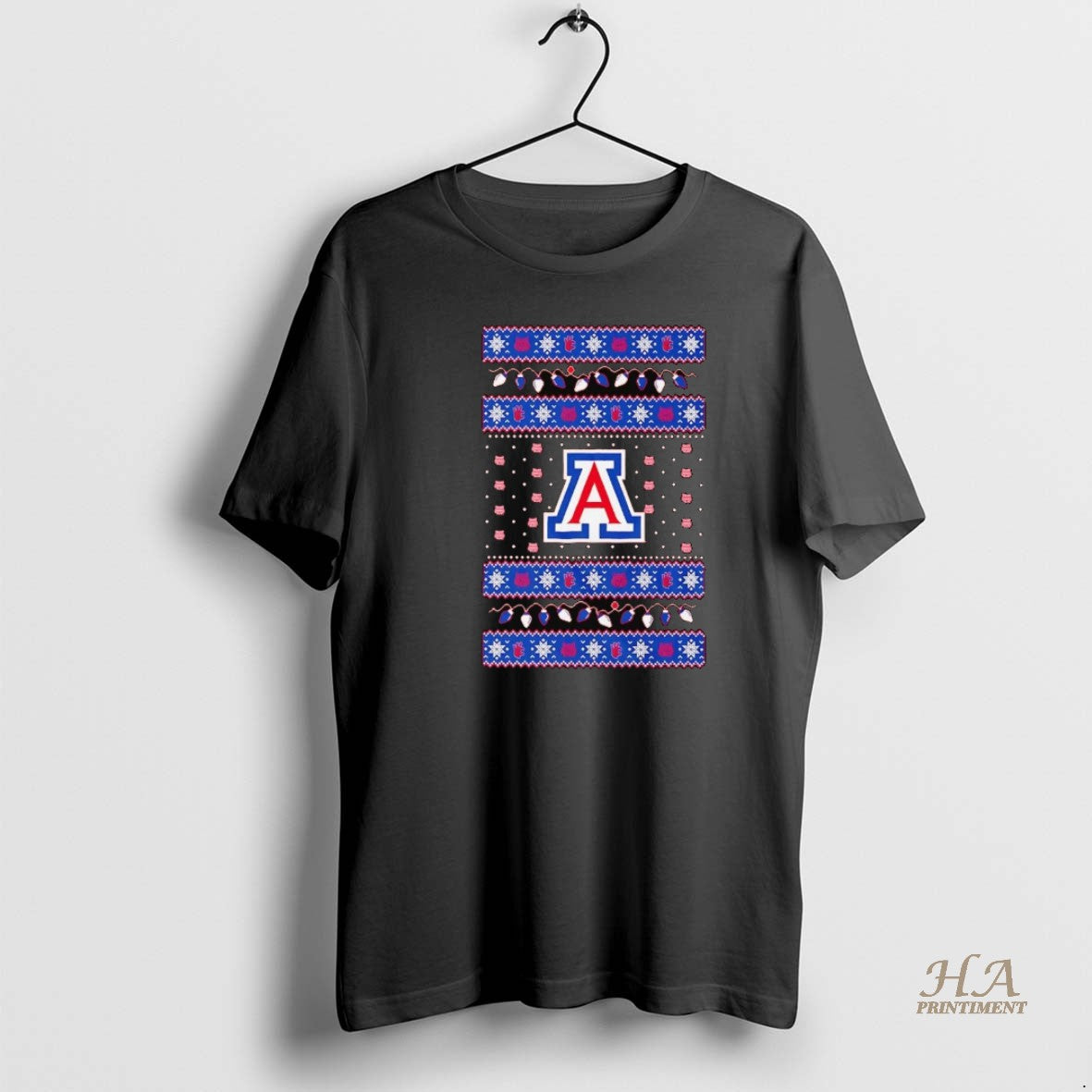 Official Arizona Wildcats Ugly Christmas Light Shirt Hoodie Sweatshirt | PurePodTees.com
