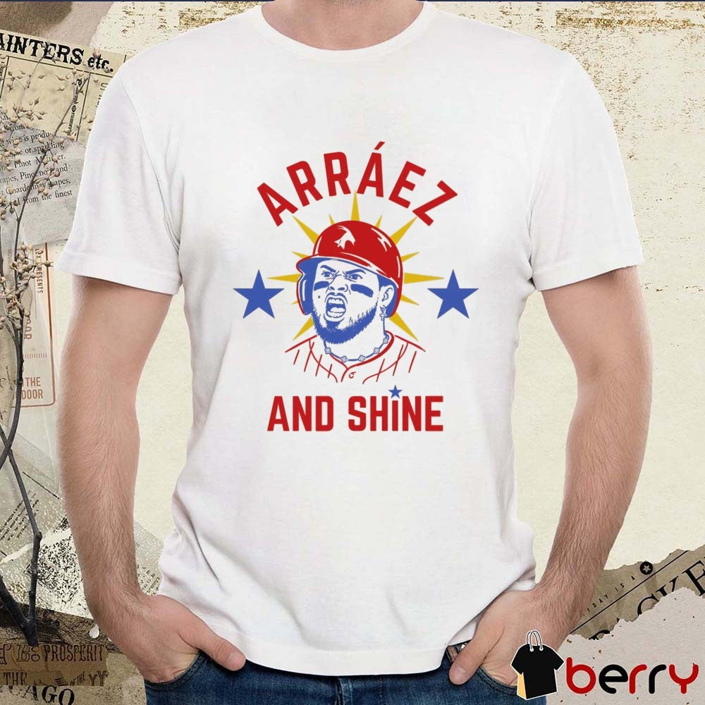 Arráez and Shine Philadelphia Phillies MLB Luis Arráez 2026 t-shirt