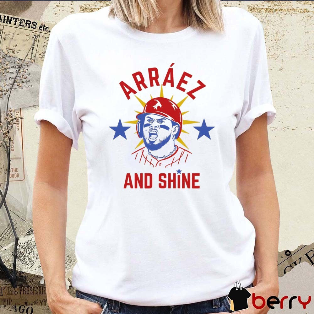 Arráez and Shine Philadelphia Phillies MLB Luis Arráez 2026 t-shirt