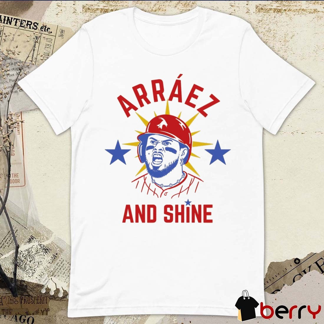 Arráez and Shine Philadelphia Phillies MLB Luis Arráez 2026 t-shirt