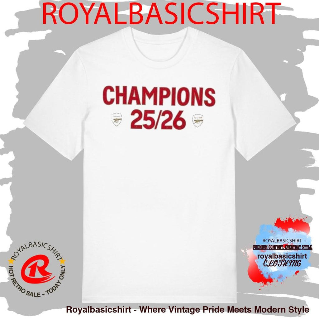 Arsenal Champions 25 26 Shirt