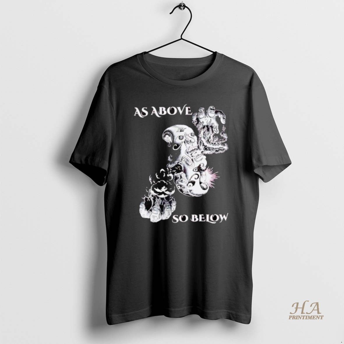 Official As Above So Below Skull Shirt Hoodie Sweatshirt | PurePodTees.com
