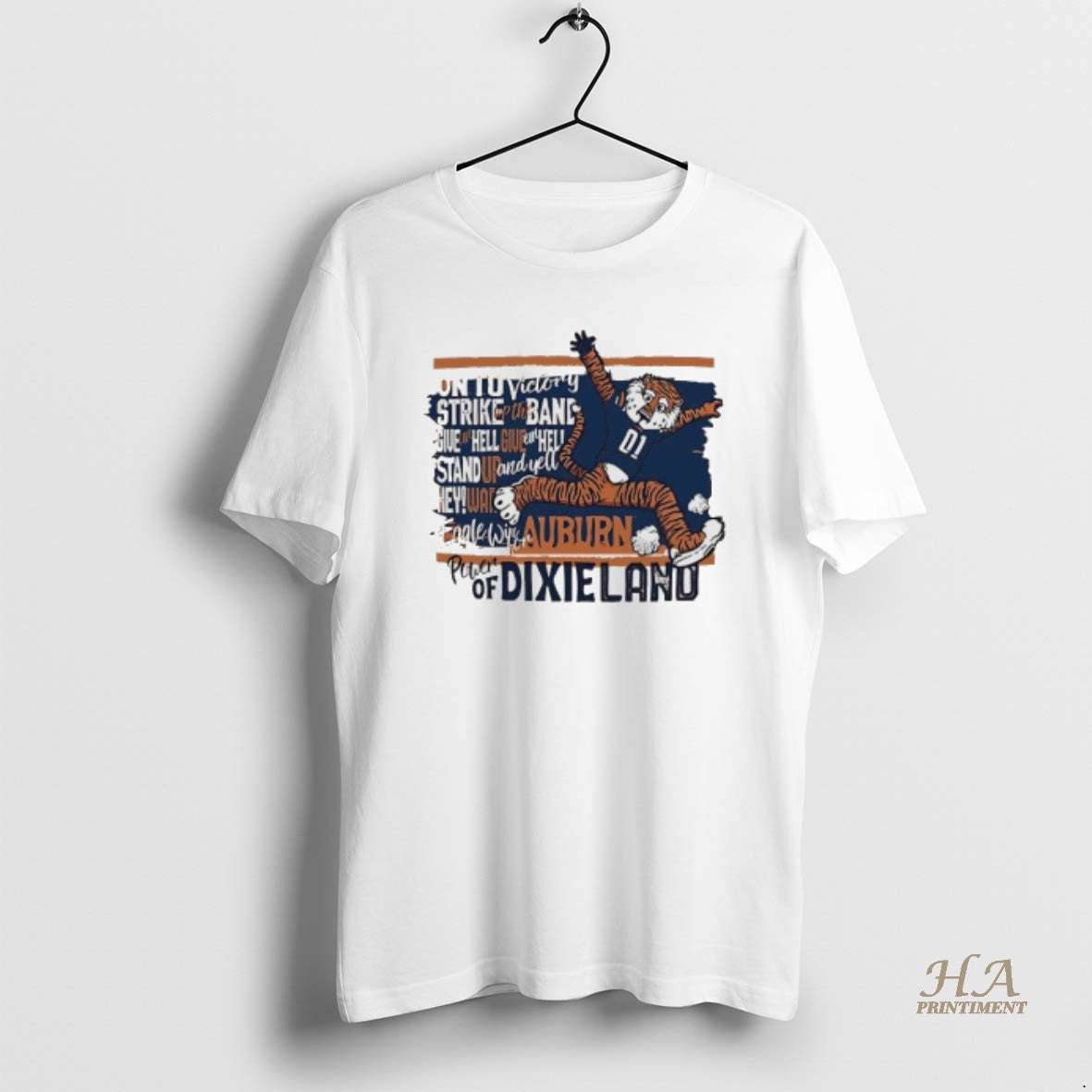 Official Auburn Tigers On To Victory Strike Up The Bang Power Of Dixieland Shirt Hoodie Sweatshirt | PurePodTees.com