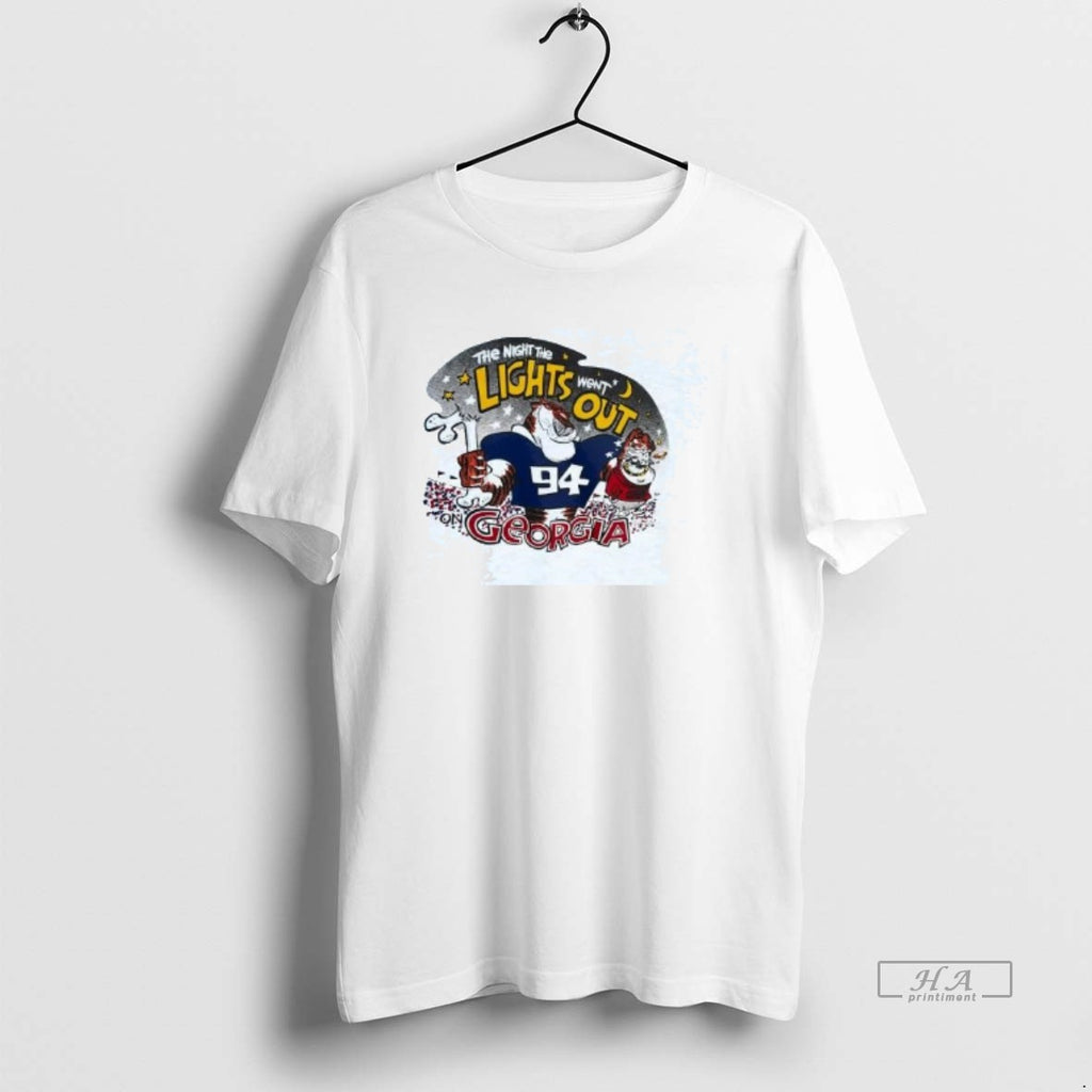 Official Auburn Tigers The Night The Lights Went Out In Georgia Shirt Hoodie Sweatshirt | PurePodTees.com