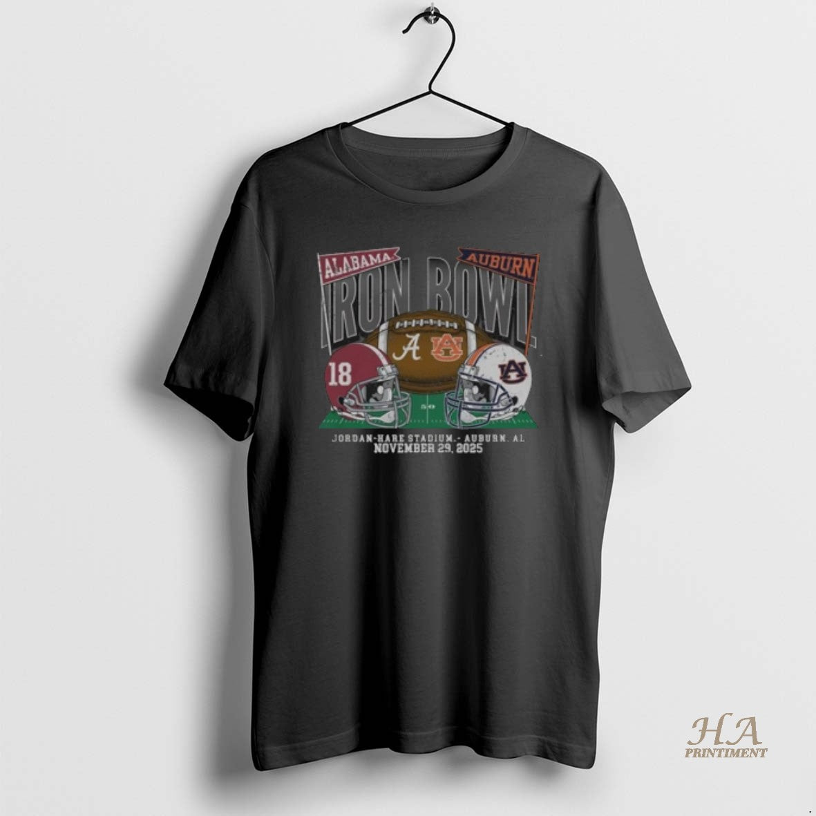 Official Auburn Tigers Vs Alabama 2025 Iron Bowl Game Shirt Hoodie Sweatshirt | PurePodTees.com