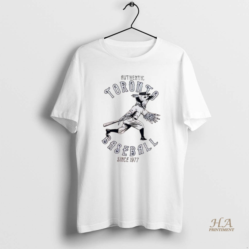 Official Authentic Toronto Baseball Since 1977 Blue Jay Logo Shirt Hoodie Sweatshirt | PurePodTees.com