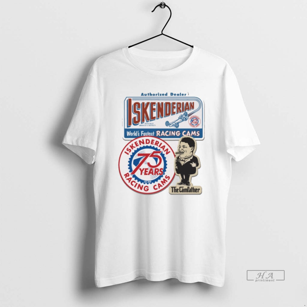 Official Authorized Dealer Iskenderian Worlds Fastest Racing Cams The Camfather Shirt Hoodie Sweatshirt | PurePodTees.com