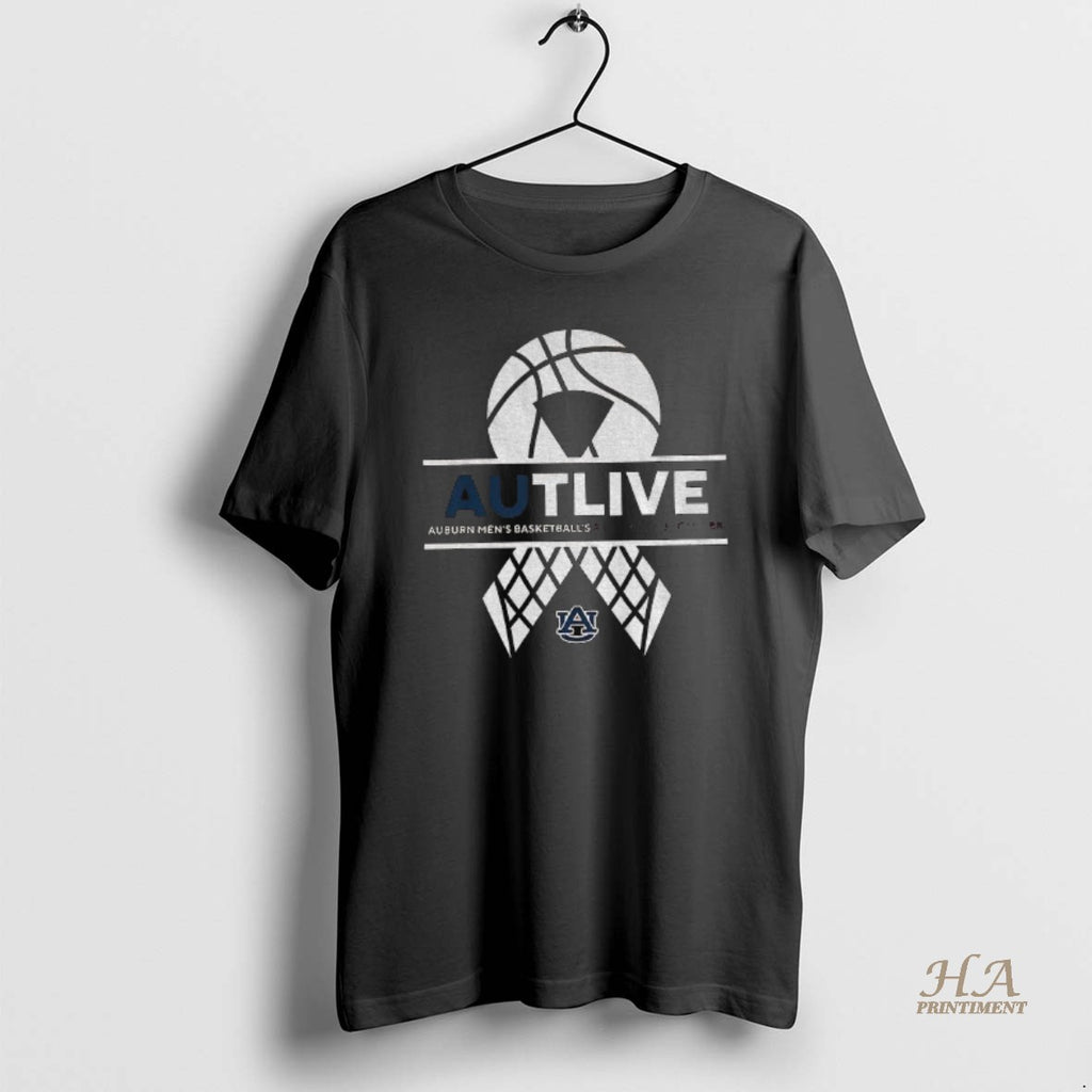 Official Autlive Auburn Tigers Mens Basketball Fight Against Cancer Shirt Hoodie Sweatshirt | PurePodTees.com