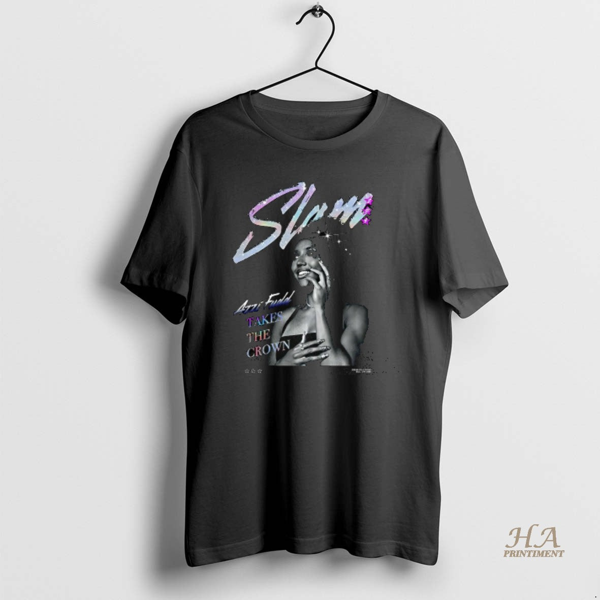 Official Azzi Fudd Slam Takes The Crown Shirt Hoodie Sweatshirt | PurePodTees.com